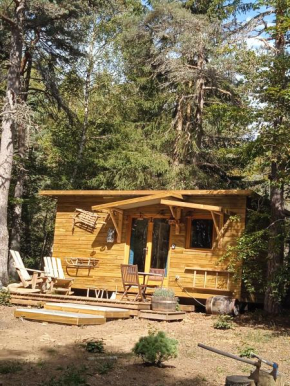 Chalet Hibou 1 couchage en 140 Domaine de la Mamounette